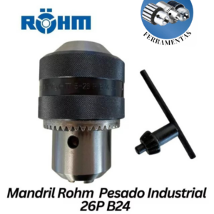 Mandril Pesado Industrial Rohm 26P B24